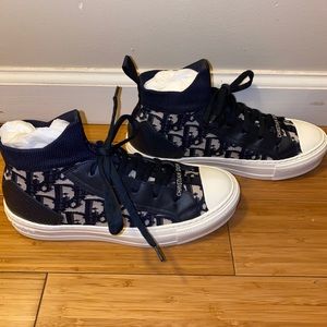 SOLD! Dior Women's Deep Blue Walk'n'Dior Sneaker